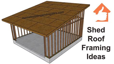 one piece slope roof