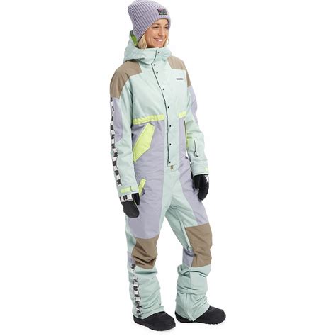 one piece snowboard suit womens