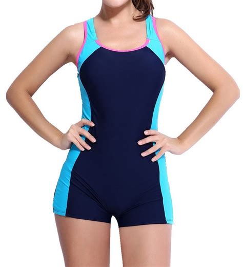 one piece swimsuit with boy legs