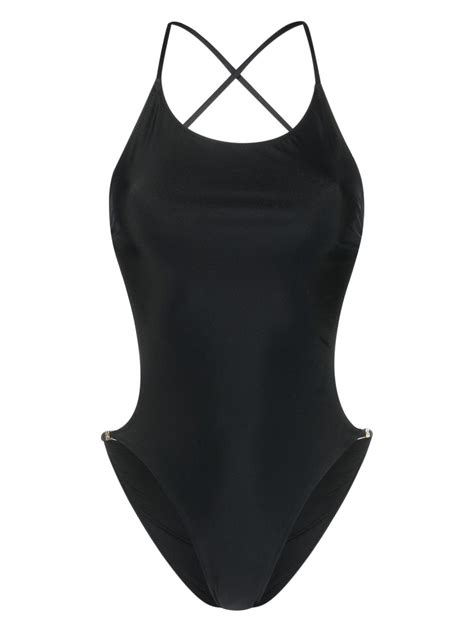 one piece swimsuit with open back