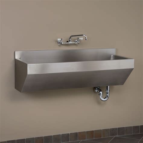 one piece wall mount sink support
