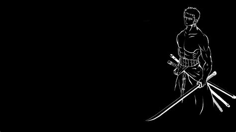one piece wallpaper black and white