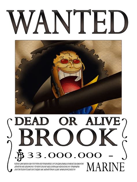 Creating One Piece Wanted Poster Printable Pdf: A Comprehensive Guide