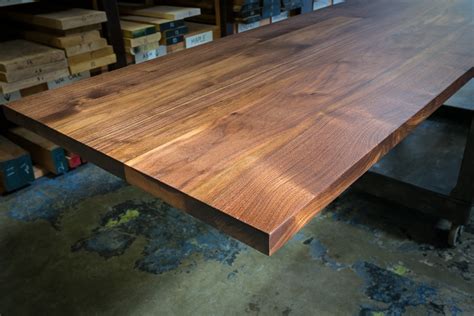 one piece wood table top