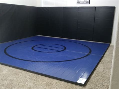 one piece wrestling mat
