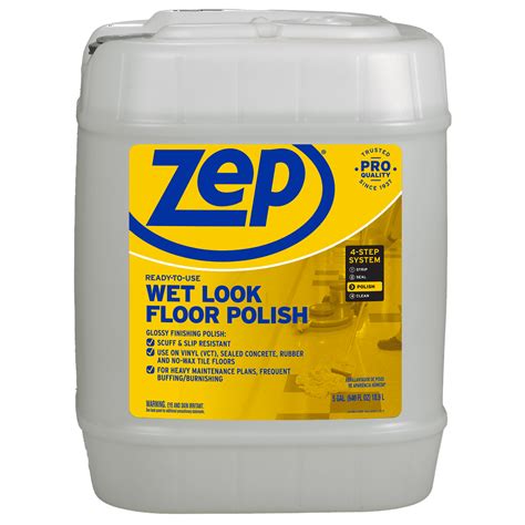 one plus floor polish hil0052707 1 5 gallon bag in box