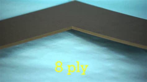 one ply mat board