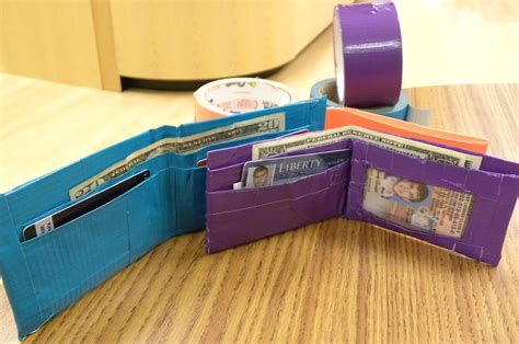 one pocket duct tape wallet
