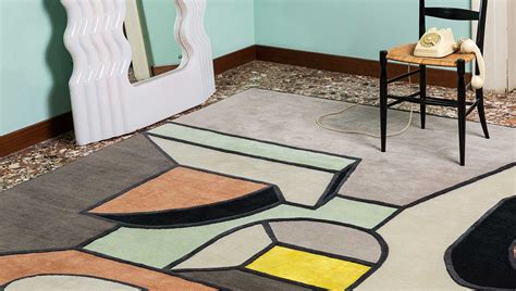one point perspective carpet