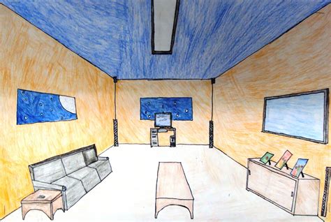 one point perspective room lesson plan