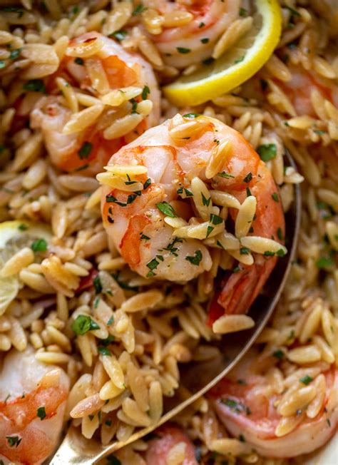 one pot shrimp and orzo