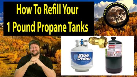 one pound propane tank storage