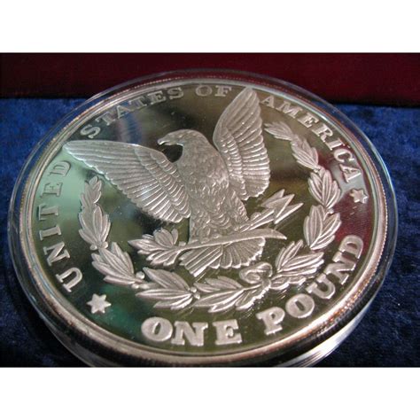 one pound silver eagle coin 1878