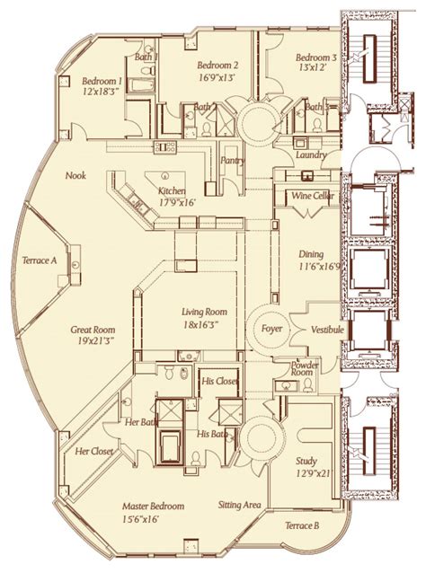 one queensridge place floor plans