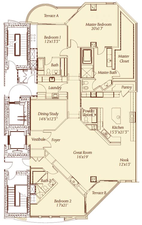 one queensridge place floor plans