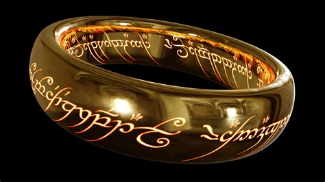 one ring to rule them all wedding ring