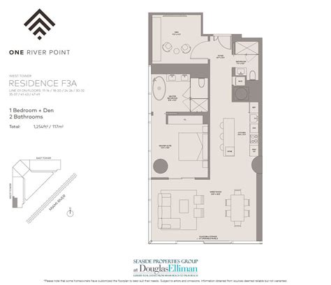 one river point floor plans