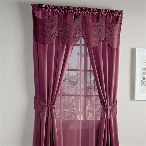 one rod curtain sets