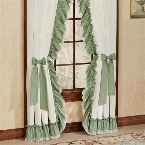 one rod priscilla curtains