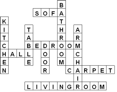 one room apartment to brits crossword clue