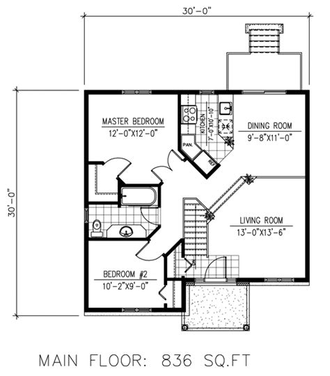 one room home floor plans