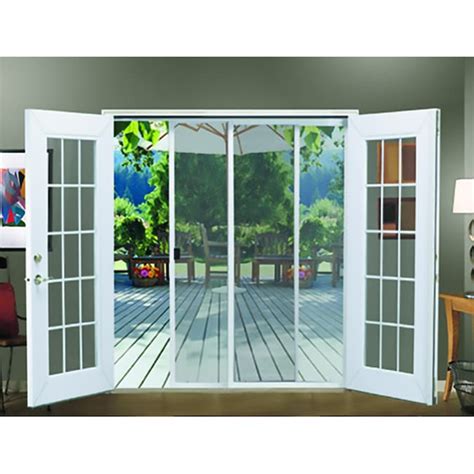 one screen for dual french doors