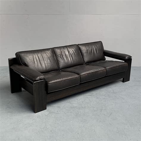 one seater leather sofa