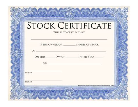 one share of stock framed