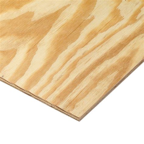 one sheet of plywood home depot