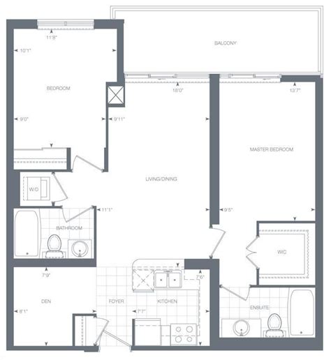 one sherway condos floor plan