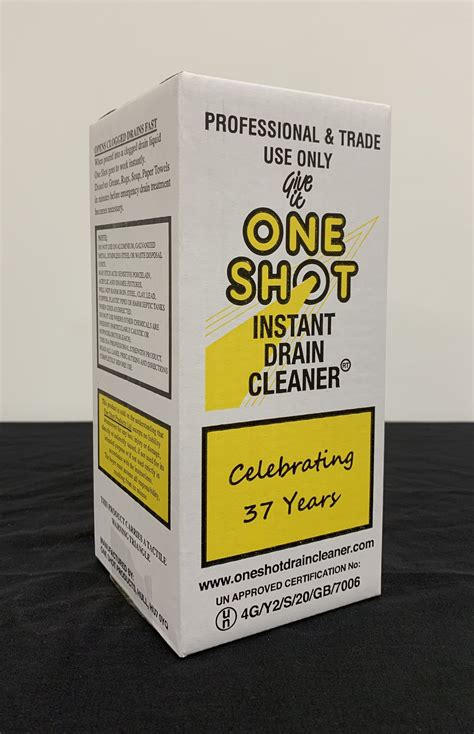 one shot drain cleaner acid attack