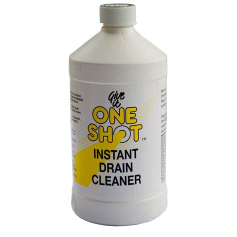 one shot drain cleaner for outside drains
