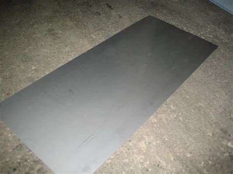 one side of sheet metal cipped