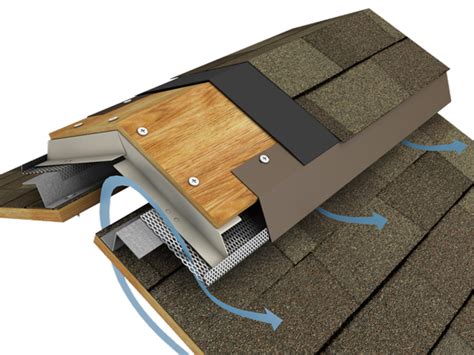 one side roof ridge vent