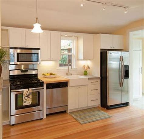one side small kitchen design