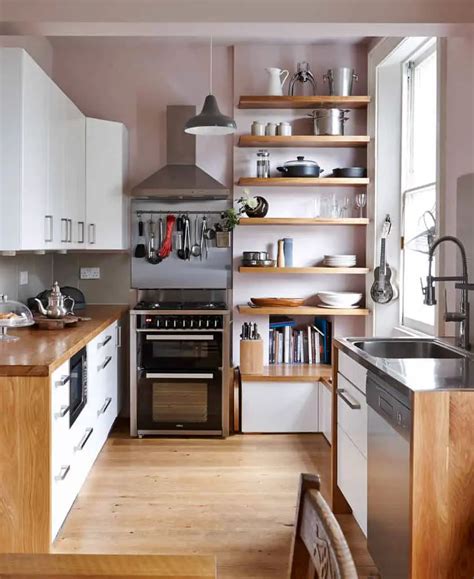 one side small kitchen design