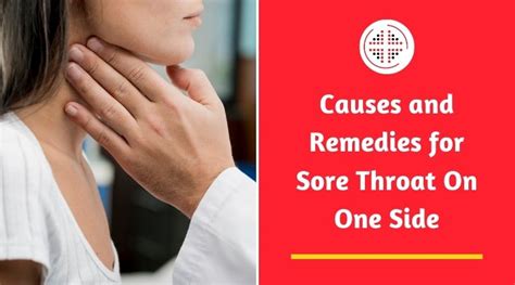 One Side Throat Sore