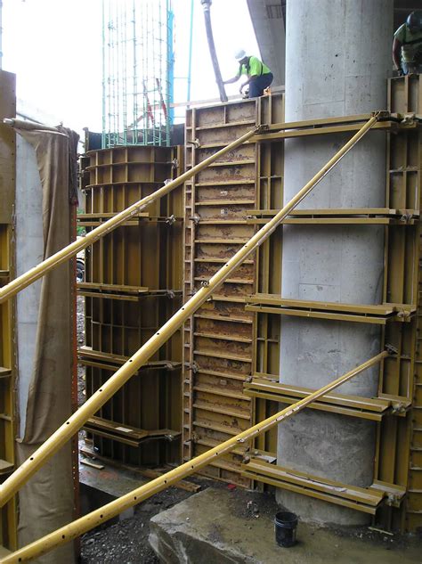 one sided concrete formwork