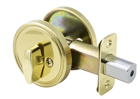 one sided deadbolt lock