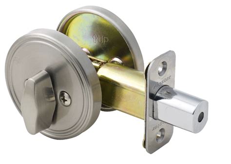 one sided door lock