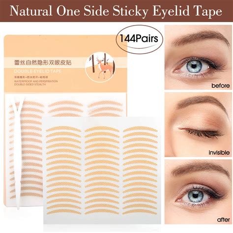 one sided eyelid tape