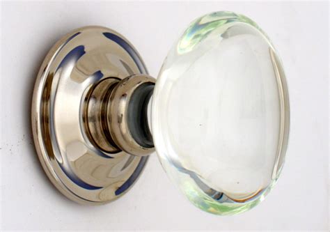 one sided glass door knob