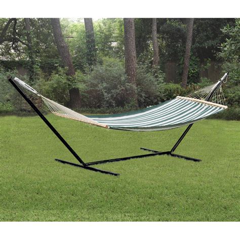 one sided hammock stand