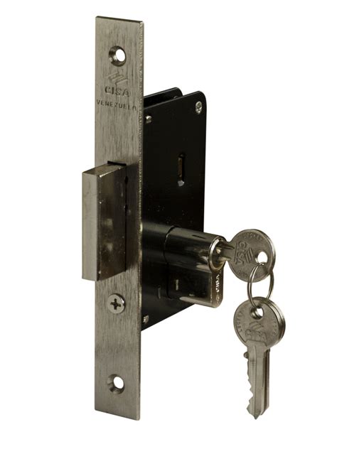one sided interior door lock