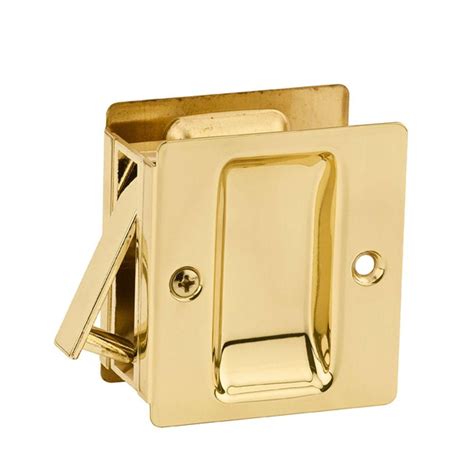 one sided pocket door lock