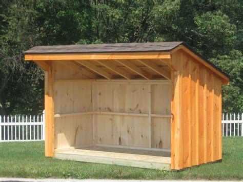 one sided shed roof