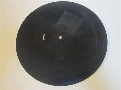 one sided vinyl records