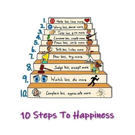 one simple step to happiness