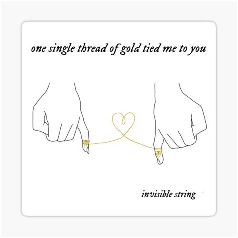 one single thread of gold tied me to you