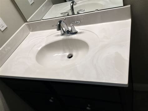 one sink cultured marble long